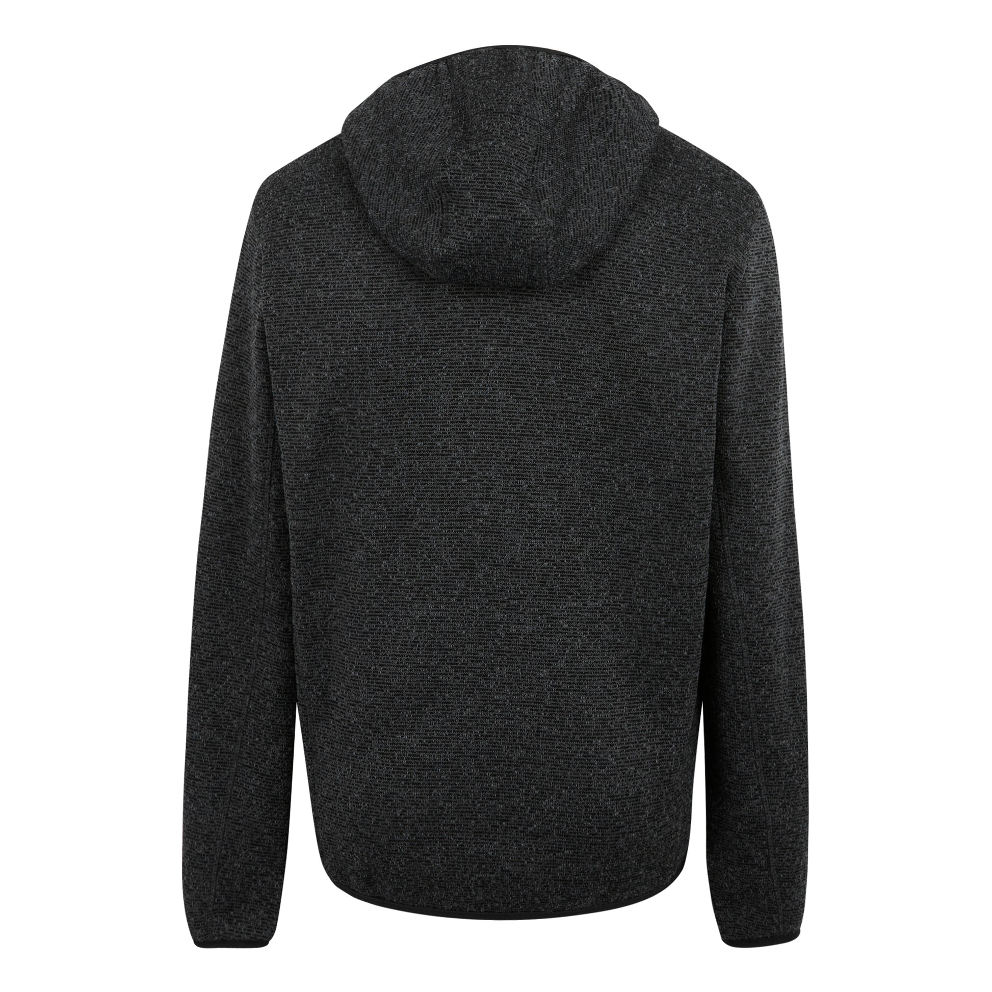 Ash - Back - Regatta Mens Newhill Marl Full Zip Fleece Jacket
