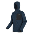 Moonlight Denim - Side - Regatta Mens Newhill Marl Full Zip Fleece Jacket