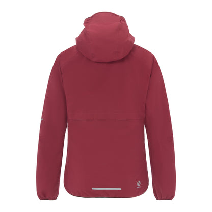 Tibetan Red - Back - Dare 2B Womens-Ladies Ultra Light Jacket