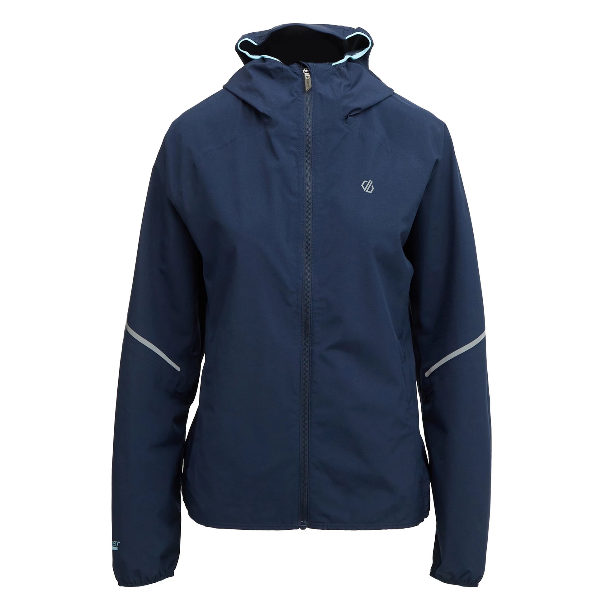 Navy - Front - Dare 2B Womens-Ladies Ultra Light Jacket