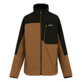 Brown - Back - Regatta Mens Mountdale Soft Shell Jacket