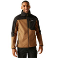 Brown - Pack Shot - Regatta Mens Mountdale Soft Shell Jacket