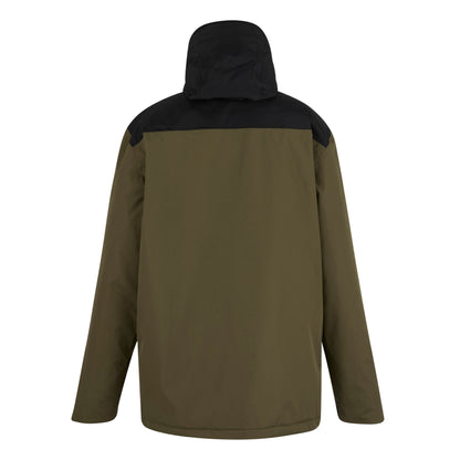 Olive Green - Back - Regatta Mens Thornridge Insulated Waterproof Jacket