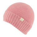 Dusty Rose - Back - Regatta Womens-Ladies Basic Ribbed Beanie