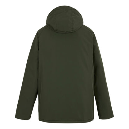 Dark Khaki-Potters Clay - Back - Regatta Mens Savon Insulated Waterproof Jacket