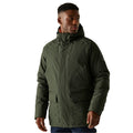 Dark Khaki-Potters Clay - Lifestyle - Regatta Mens Savon Insulated Waterproof Jacket
