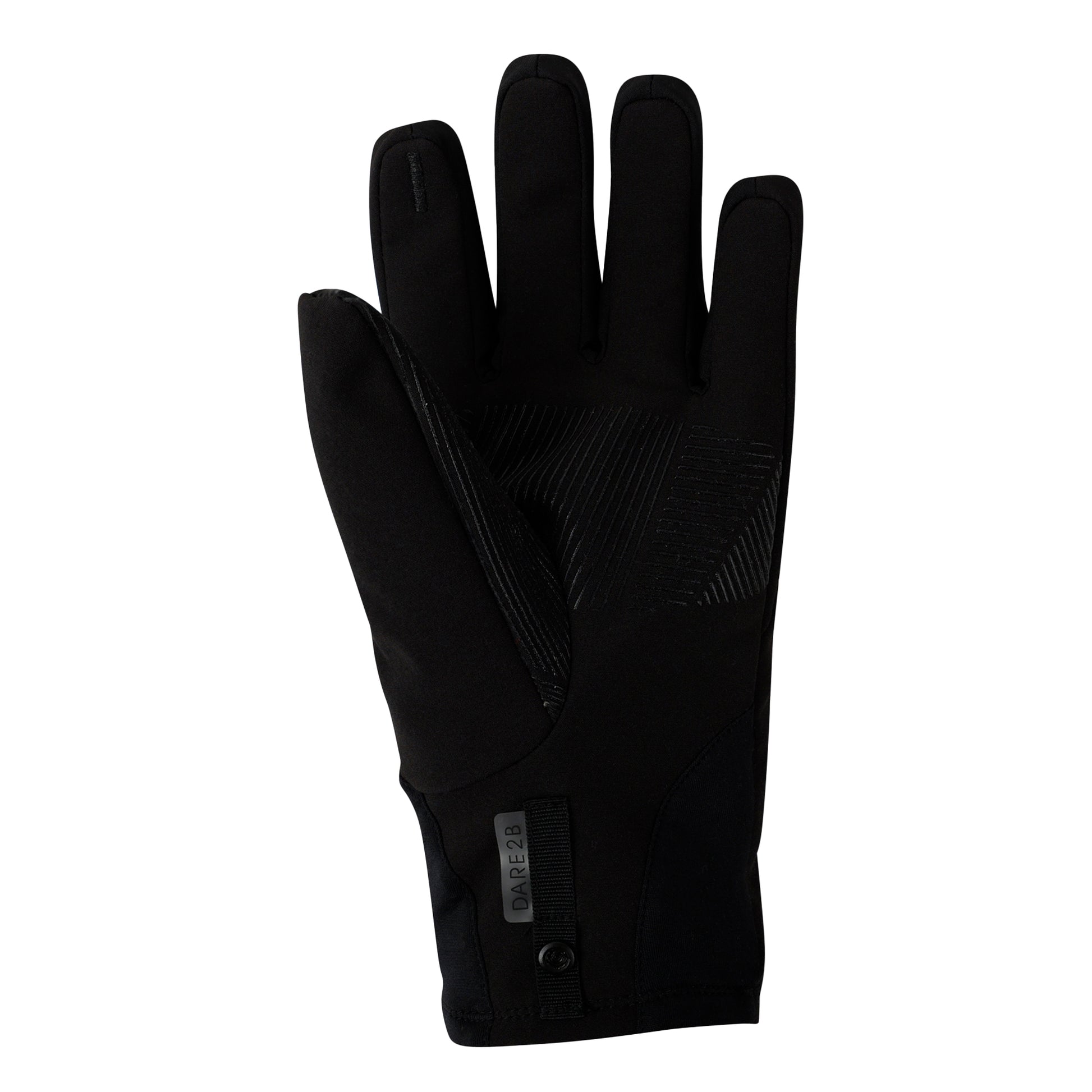 Black - Back - Dare 2B Unisex Adult Endurance Pro Softshell Gloves