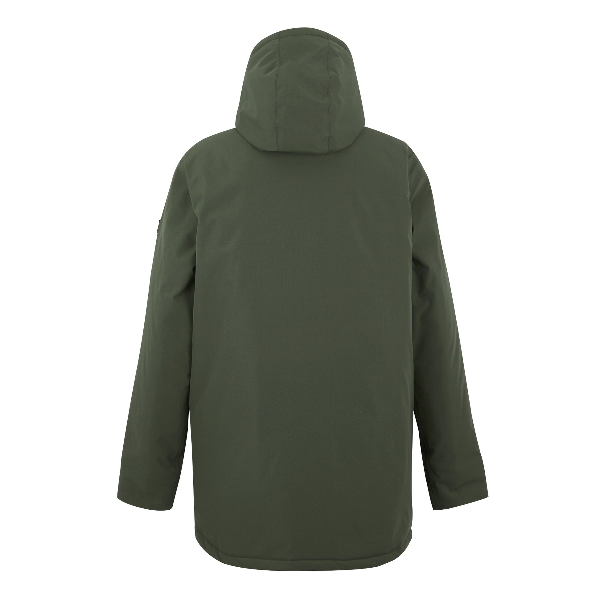 Dark Khaki - Back - Regatta Mens Rhodo Padded Jacket