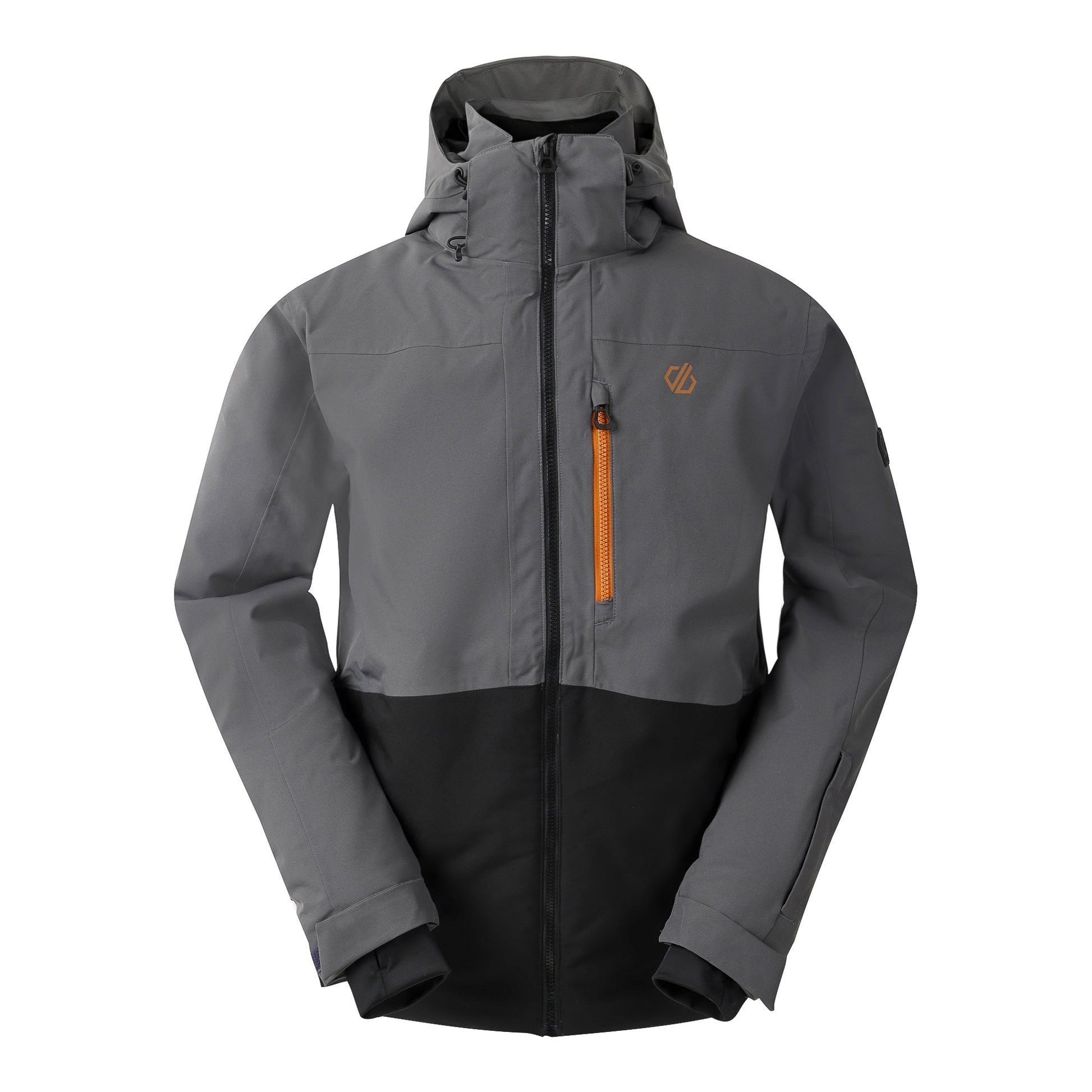 Iron Gate-Black - Front - Dare 2B Mens Edge III Ski Jacket