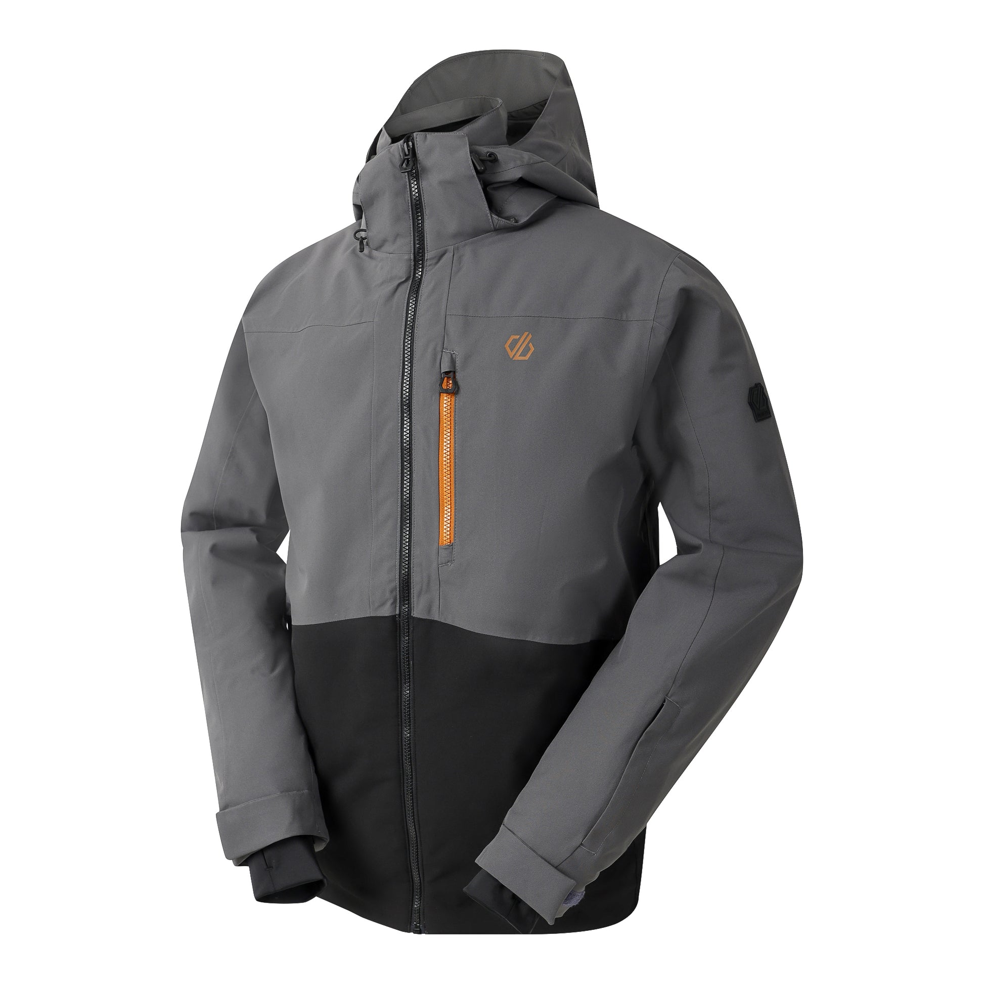 Iron Gate-Black - Side - Dare 2B Mens Edge III Ski Jacket