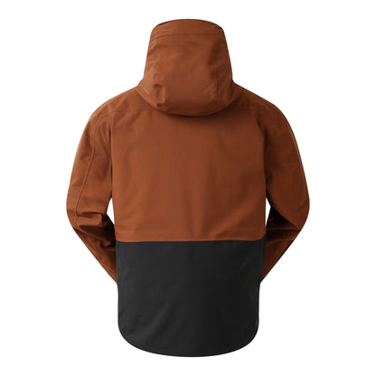 Dark Brown-Black - Back - Dare 2B Mens Edge III Ski Jacket