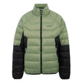 Oil Green-Black - Front - Regatta Mens Dalent Padded Jacket