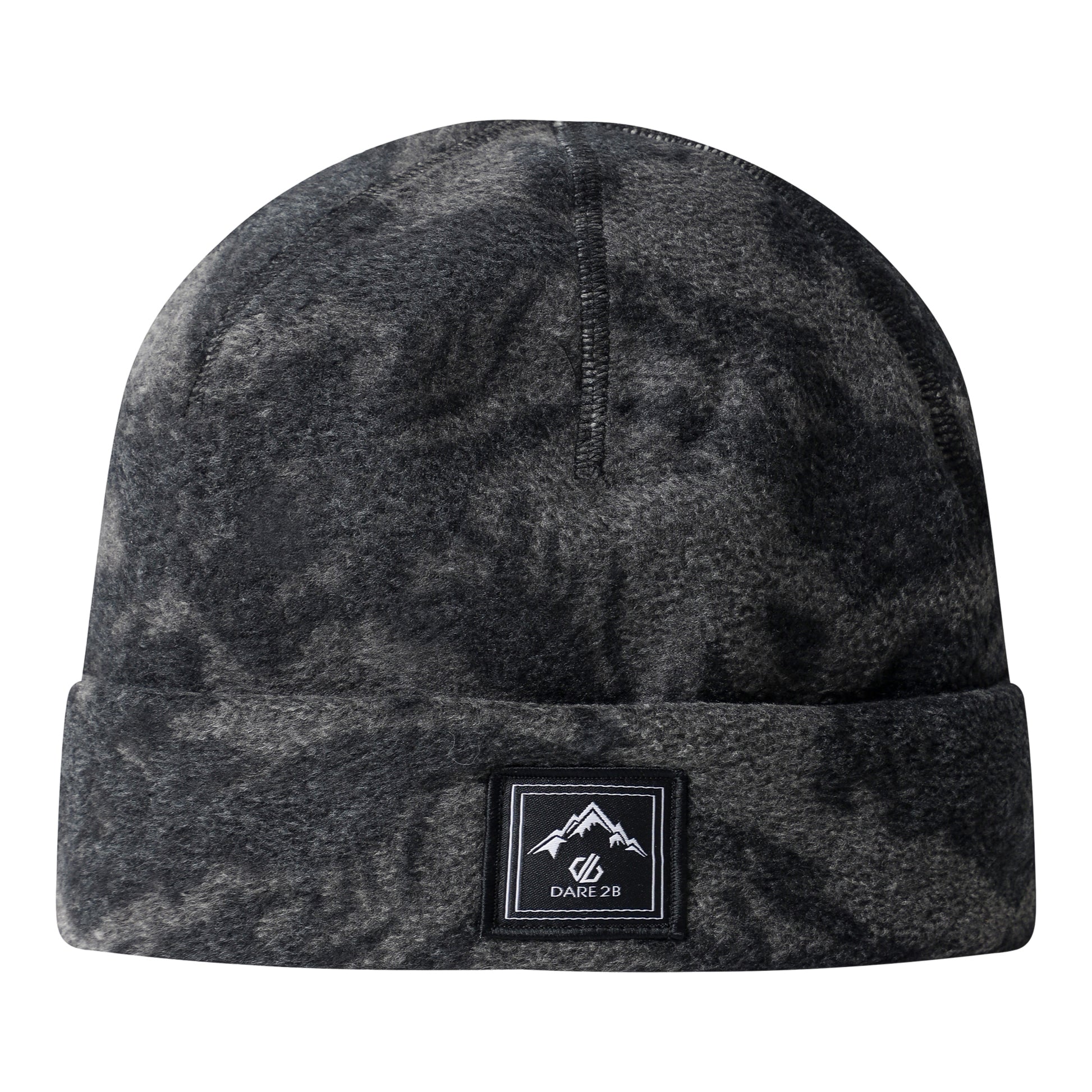 Black - Front - Dare 2B Mens Magic Mountain Fleece Beanie