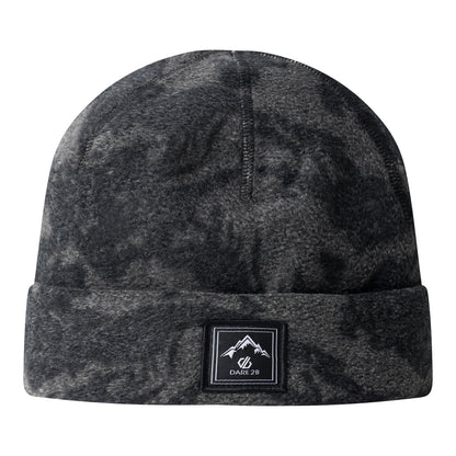 Black - Front - Dare 2B Mens Magic Mountain Fleece Beanie