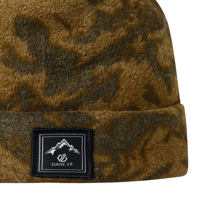 Olive Green - Side - Dare 2B Mens Magic Mountain Fleece Beanie