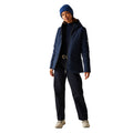 Navy - Pack Shot - Regatta Womens-Ladies Agara Padded Jacket