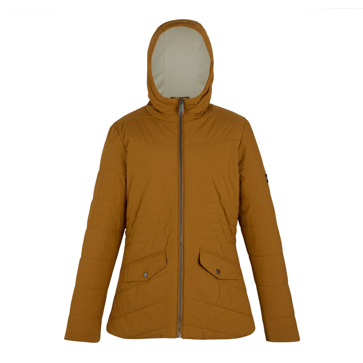 Glazed Ginger-Light Vanilla - Front - Regatta Womens-Ladies Agara Padded Jacket