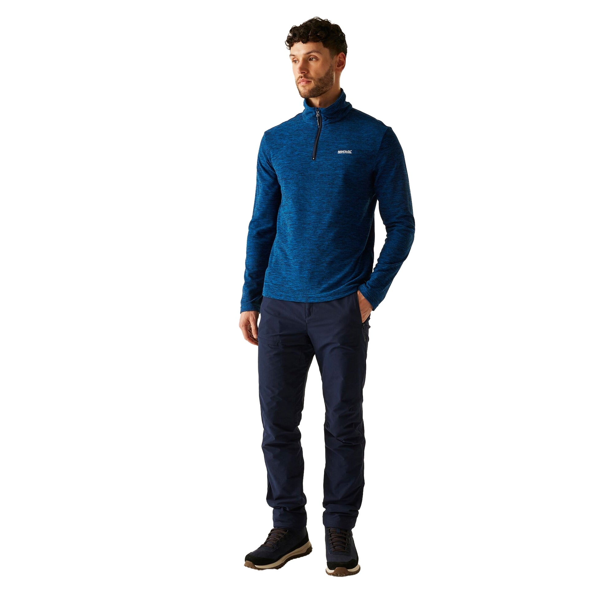 Navy - Pack Shot - Regatta Mens Highton Winter Hiking Trousers