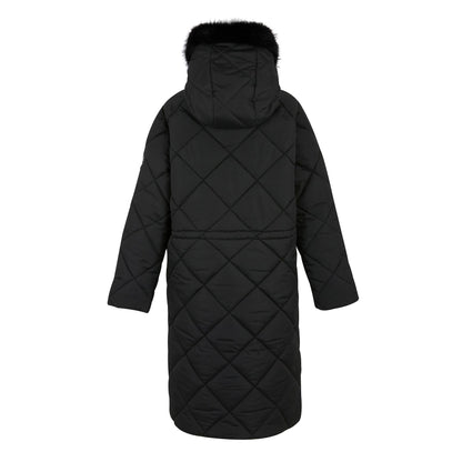 Black - Back - Regatta Womens-Ladies Freyla Padded Jacket