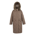 Mocha - Front - Regatta Womens-Ladies Freyla Padded Jacket