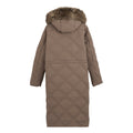 Mocha - Back - Regatta Womens-Ladies Freyla Padded Jacket