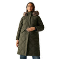 Dark Khaki - Lifestyle - Regatta Womens-Ladies Freyla Padded Jacket