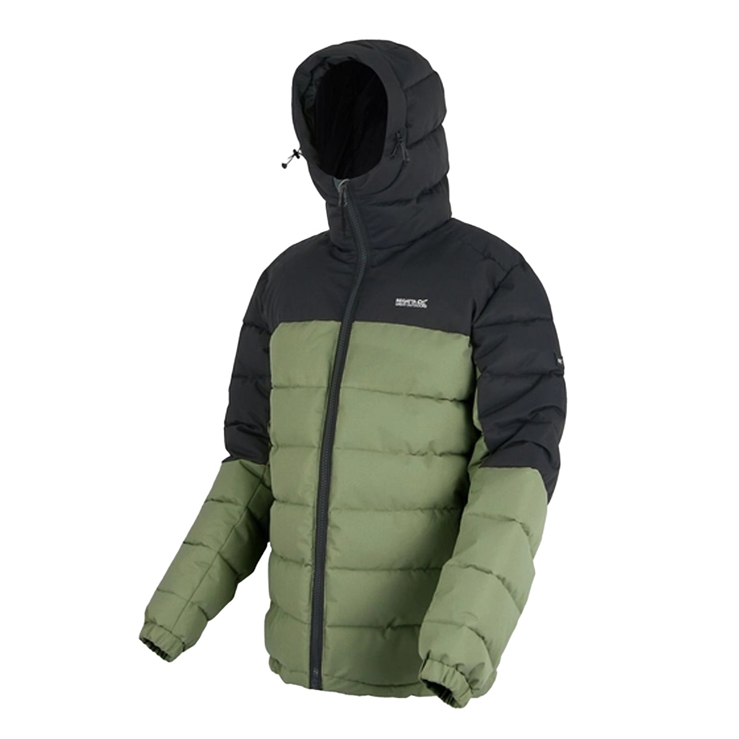 Olive Night-Black - Side - Regatta Mens Aldthorn Padded Jacket