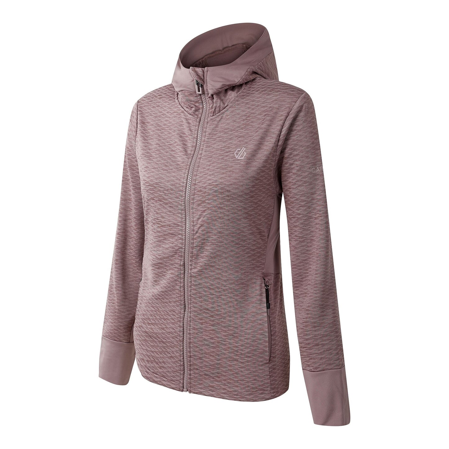 Heather - Side - Dare 2B Womens-Ladies Convey IV Core Stretch Midlayer