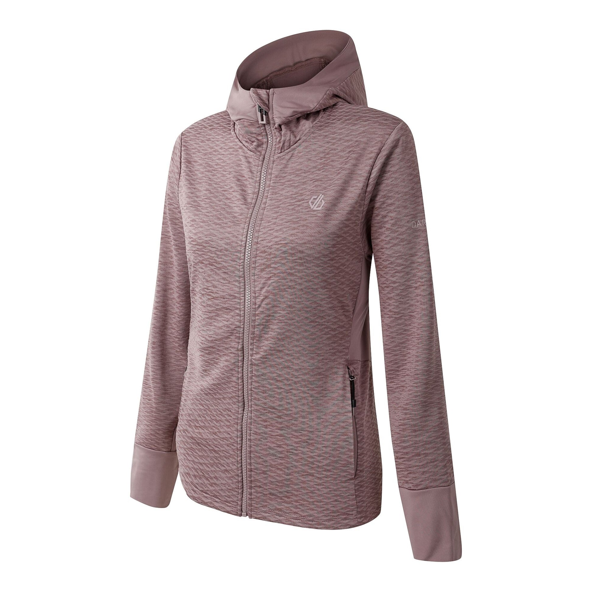 Heather - Side - Dare 2B Womens-Ladies Convey IV Core Stretch Midlayer