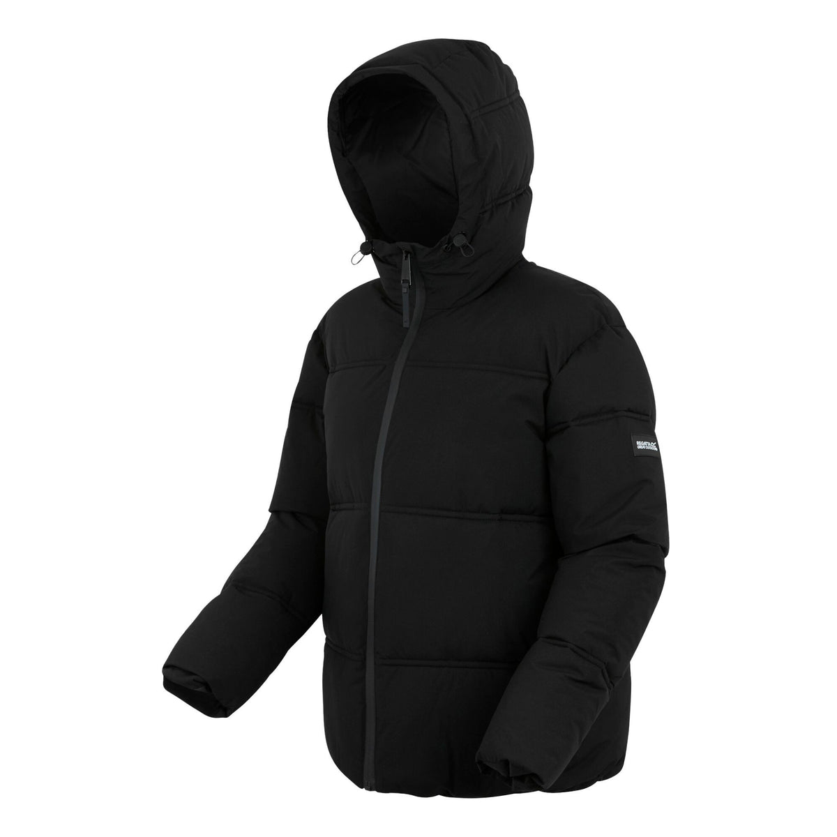 Black - Side - Regatta Womens-Ladies Roxienne Padded Jacket
