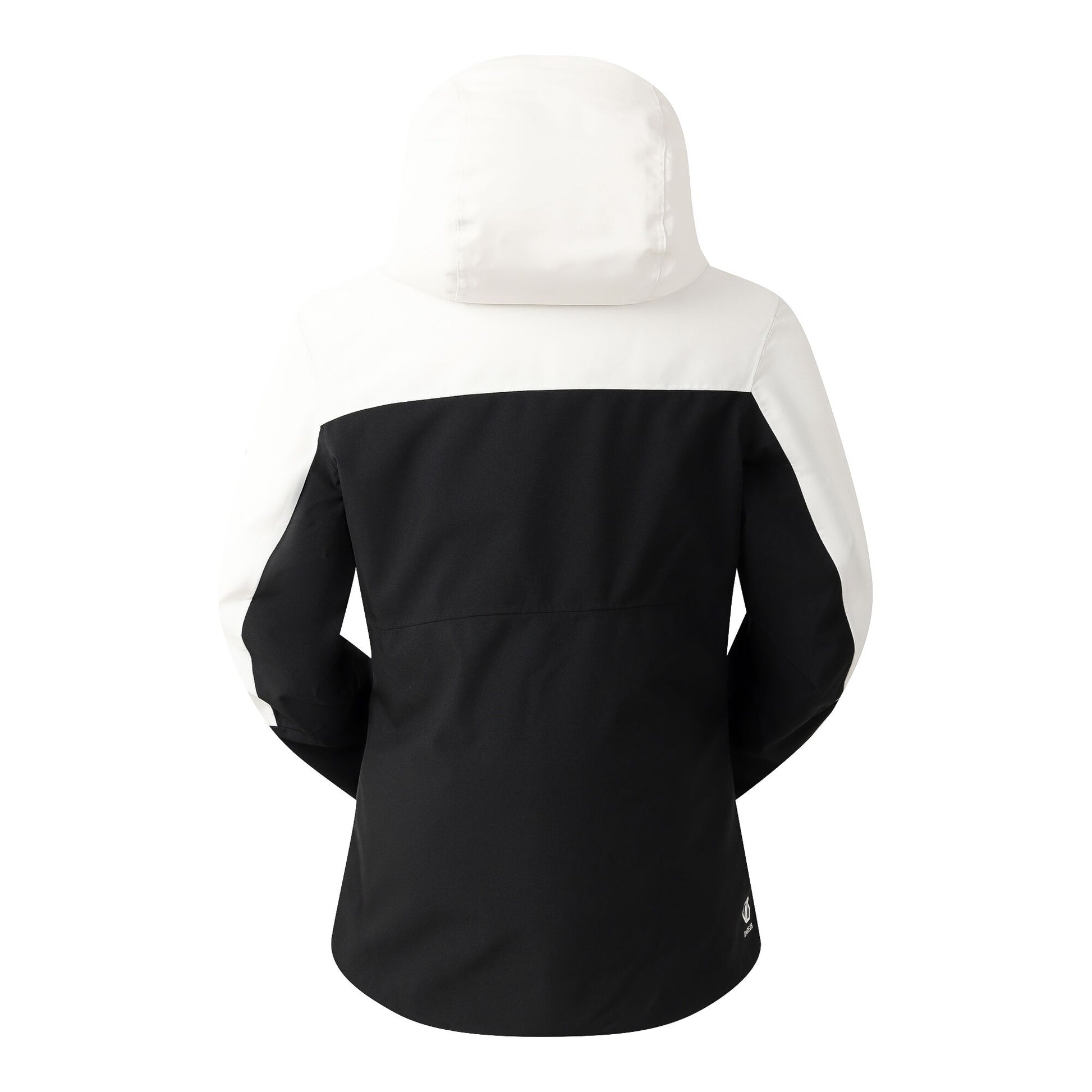 Egret White-Black - Back - Dare 2B Womens-Ladies Iced Waterproof Ski Jacket