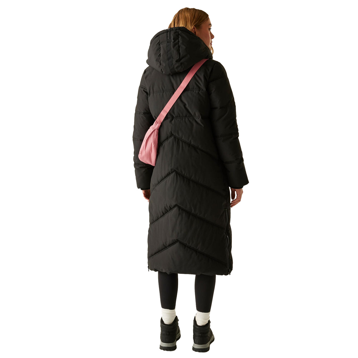 Black - Pack Shot - Regatta Womens-Ladies Ujeane Padded Jacket