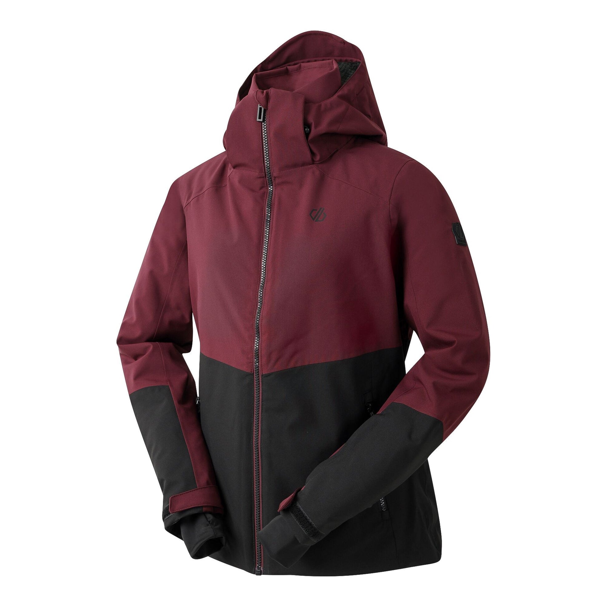 Fig - Side - Dare 2B Womens-Ladies Flurry II Waterproof Ski Jacket