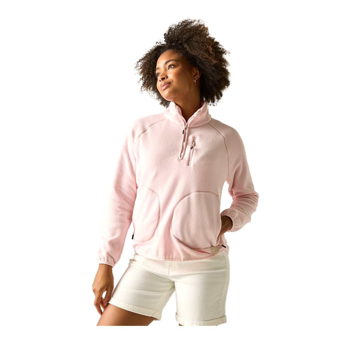 Pink Haze - Lifestyle - Regatta Womens-Ladies Frankie Quarter Zip Fleece Top