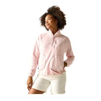 Pink Haze - Lifestyle - Regatta Womens-Ladies Frankie Quarter Zip Fleece Top