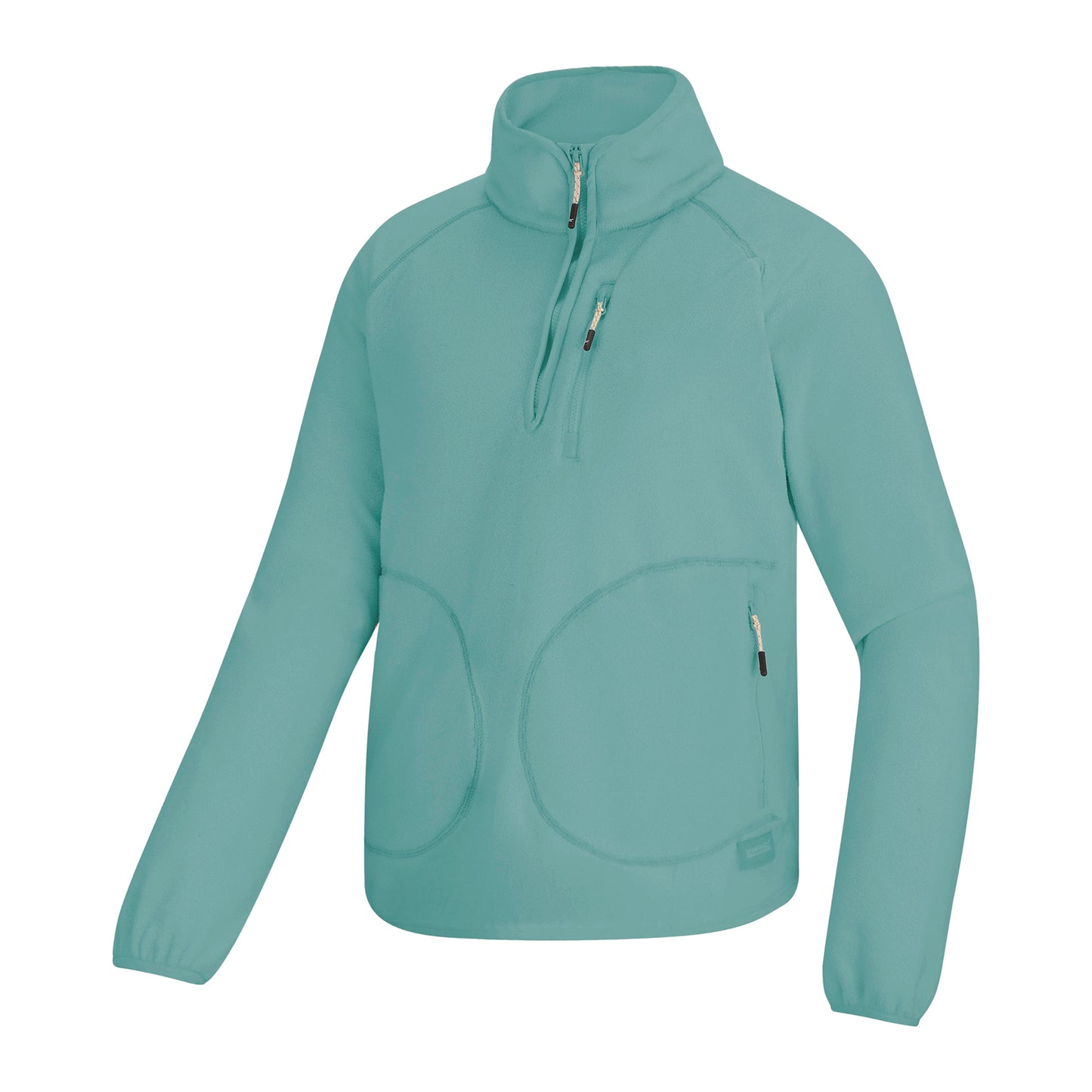 Ivy Moss - Side - Regatta Womens-Ladies Frankie Quarter Zip Fleece Top