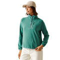 Spruce Green - Lifestyle - Regatta Womens-Ladies Frankie Quarter Zip Fleece Top