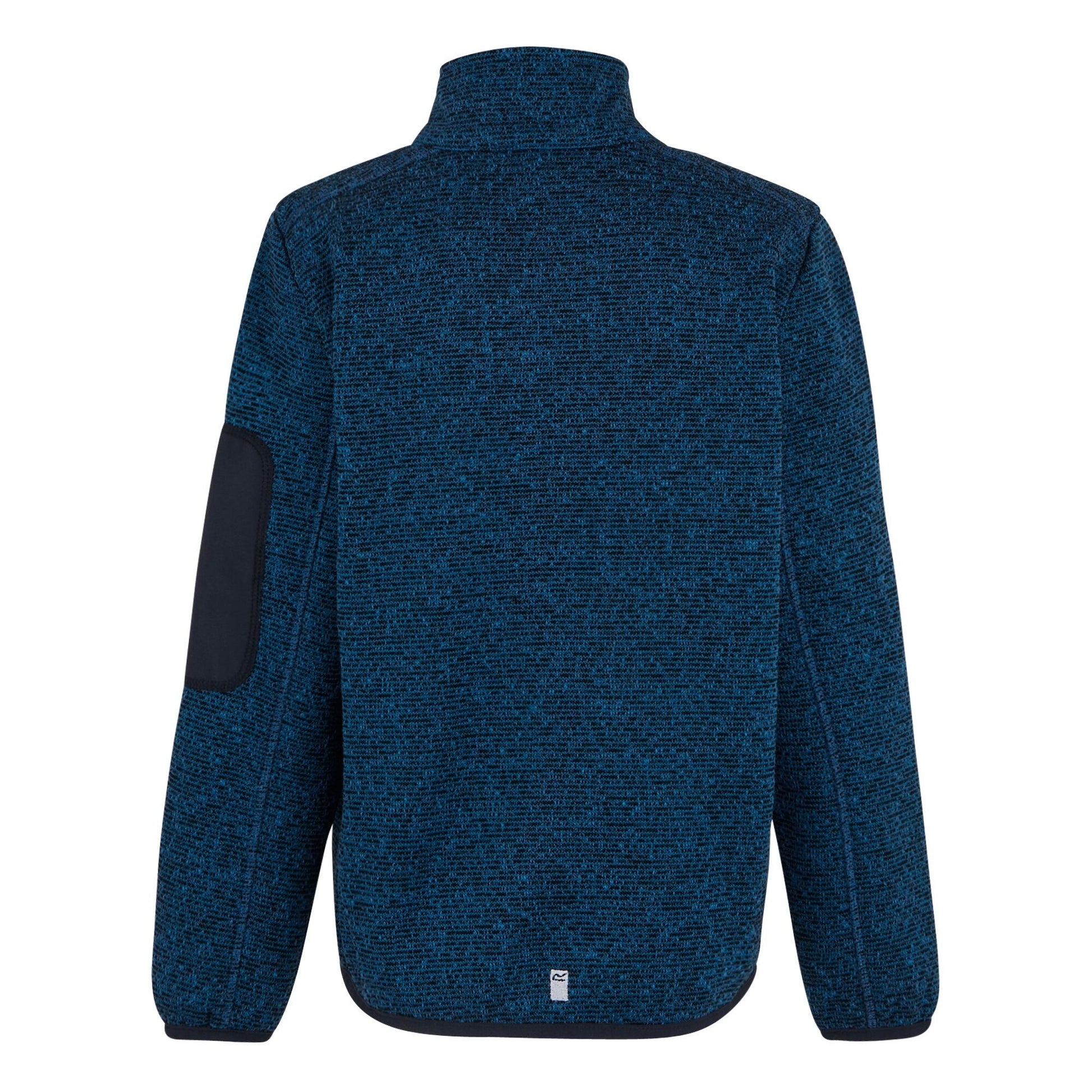 Snorkel Blue-Navy - Back - Regatta Childrens-Kids Newhill Full Zip Fleece Jacket