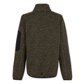 Olive Night-Pumpkin Spice - Back - Regatta Childrens-Kids Newhill Full Zip Fleece Jacket