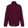 Dark Pimento-Tangerine Tango - Back - Regatta Childrens-Kids Newhill Full Zip Fleece Jacket