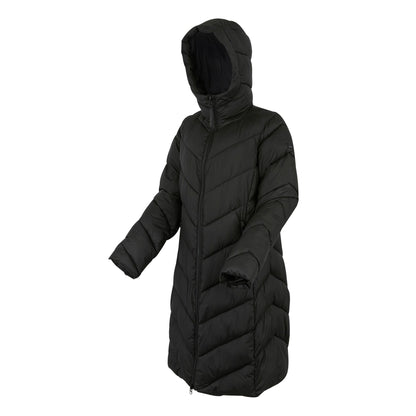 Black - Side - Regatta Womens-Ladies Anita Padded Jacket