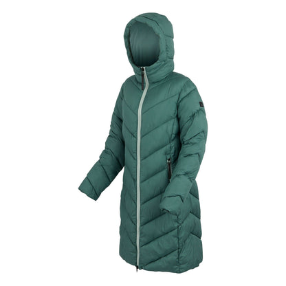 Green Haze - Side - Regatta Womens-Ladies Anita Padded Jacket