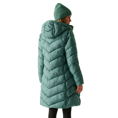 Green Haze - Pack Shot - Regatta Womens-Ladies Anita Padded Jacket