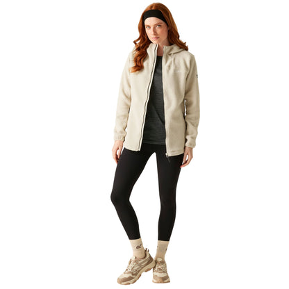 Perfectly Pale - Close up - Regatta Womens-Ladies Elinn Hooded Fleece Jacket