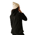 Black - Pack Shot - Regatta Womens-Ladies Elinn Hooded Fleece Jacket
