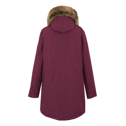 Fig-Dark Cerise - Back - Regatta Womens-Ladies Sabinka Insulated Waterproof Jacket