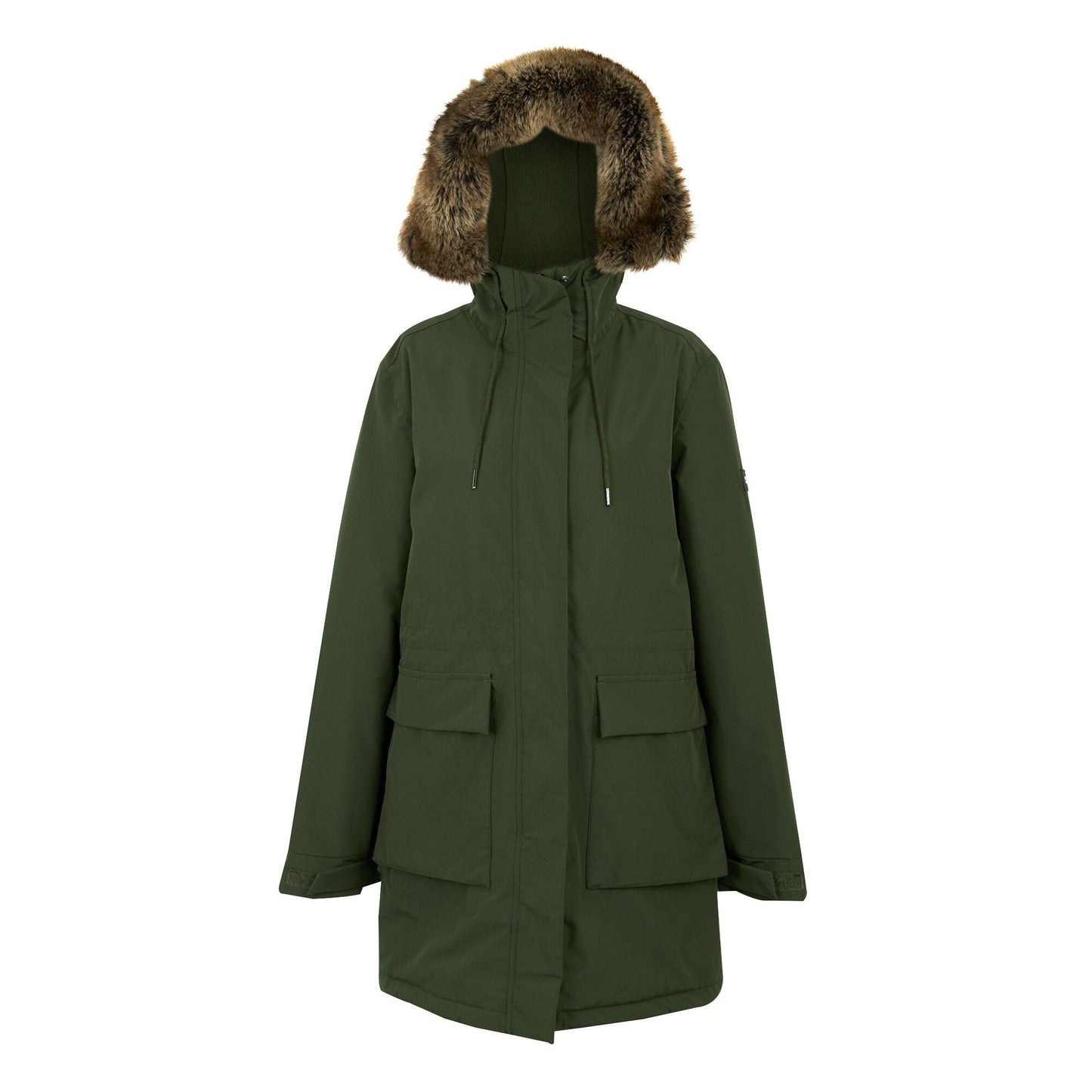 Dark Khaki - Front - Regatta Womens-Ladies Sabinka Insulated Waterproof Jacket