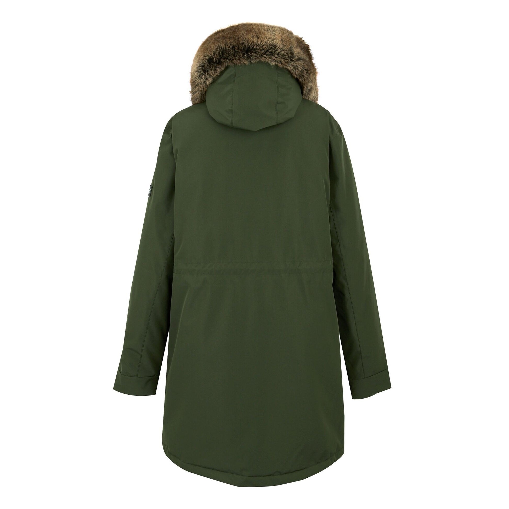 Dark Khaki - Back - Regatta Womens-Ladies Sabinka Insulated Waterproof Jacket