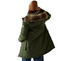 Dark Khaki - Pack Shot - Regatta Womens-Ladies Sabinka Insulated Waterproof Jacket