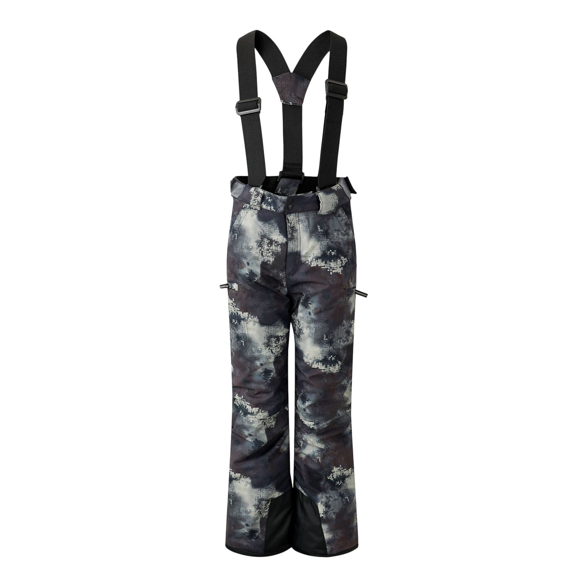 Multicoloured - Front - Dare 2B Childrens-Kids Pow II Waterproof Distressed Ski Trousers